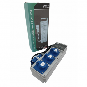 Vox 3 Way Portable Distribution Box