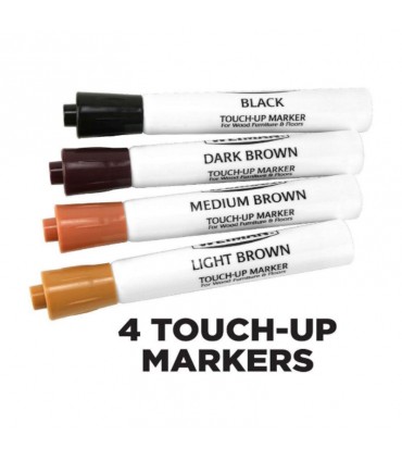 Weiman Wood Furniture and Floors Repair Kit - 4 Markers