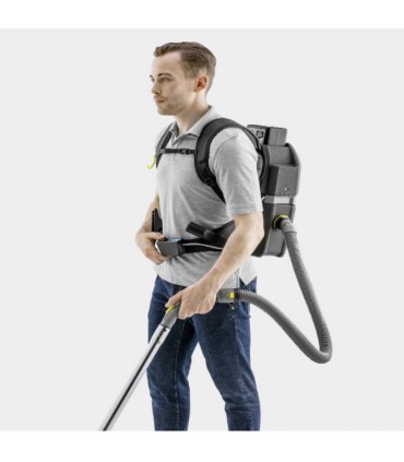 Karcher BVL 5/1 Bp Heavy-Duty Backpack 36 V Cordless Dry Vacuum Cleaner