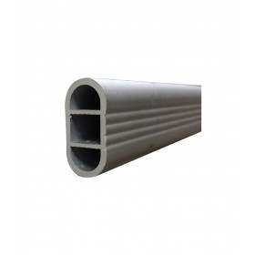 Hardware Specialist Aluminum Extra Strong Wardrobe Hanging Rail
