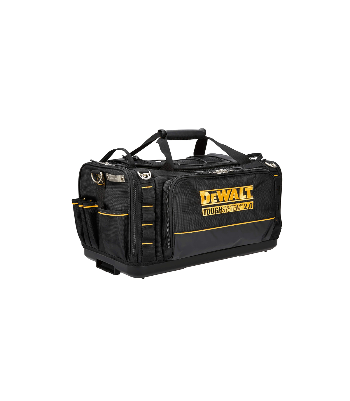 DEWALT Black/Yellow Polyester 18-in Tool Tote in the Tool Bags department  at Lowes.com