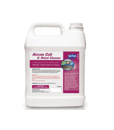 Sparkleen S-5ACCMC Alkaline Based Air Conditioning Coil and Metal Cleaner - 5 Litre