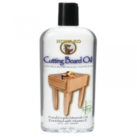 Howard BBB012 Transparent Clear Cutting Board Oil - 355mL