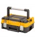 DeWalt TSTAK IP54 Organiser Top Shallow Plastic Tool Box