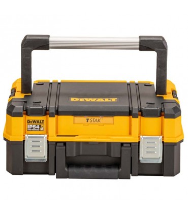 DeWalt TSTAK IP54 Organiser Top Shallow Plastic Tool Box