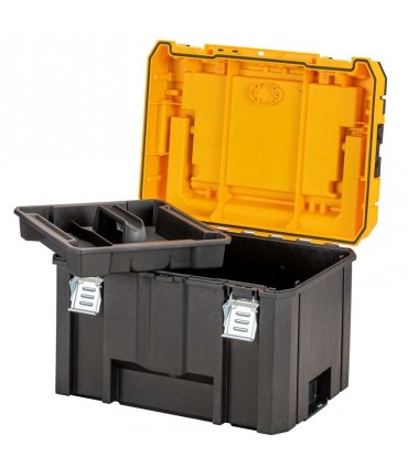 DeWalt TSTAK IP54 Organiser Top Deep Plastic Tool Box