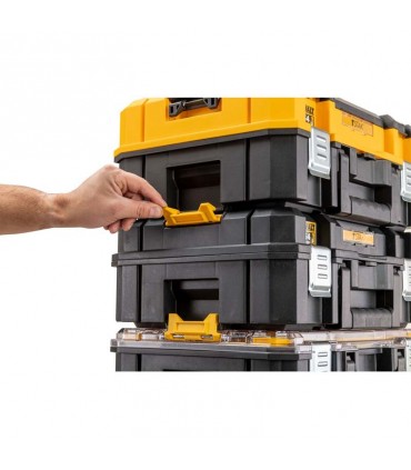 DeWalt TSTAK IP54 Shallow Plastic Tool Box