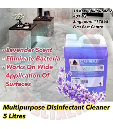 Hardware Specialist Lavender Scented Multipurpose Disinfectant Cleaner 5L