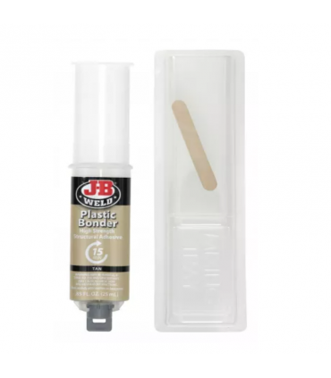 J-B Weld Plastic Bonder High Strength Structural Adhesive Syringe - 25mL