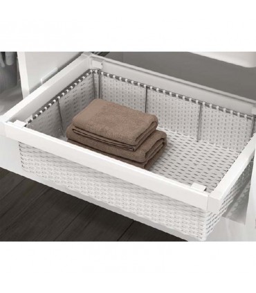 Ecoware Caldo 003 & 203 Rattan Closet Basket with Soft Close Slide