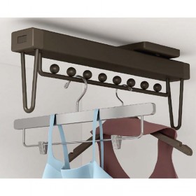 LUfi Caldo Top Mounted Pull-Out Closet Storage Rail Hanger