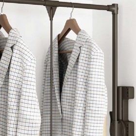 LUfi Caldo 011 Wardrobe Lift with Soft Close - Mocca