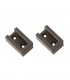 LUfi 8000.016.0000.10 Caldo 016 Zinc Alloy Closet Hanging Bracket - Mocca