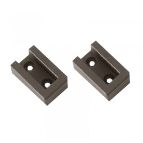 LUfi 8000.016.0000.10 Caldo 016 Zinc Alloy Closet Hanging Bracket - Mocca