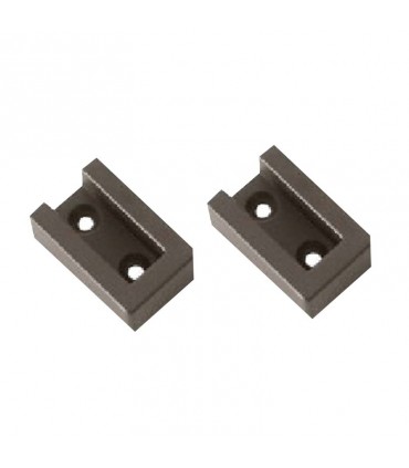 LUfi 8000.016.0000.10 Caldo 016 Zinc Alloy Closet Hanging Bracket - Mocca