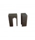 LUfi 8000.017.0000.10 Caldo Zinc Alloy Center Hanging Bracket - Mocca