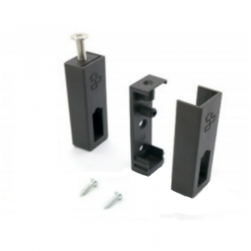 LUfi 8000.018.0000.10  Caldo Zinc Alloy Top Mounting Hanging Bracket - Mocca