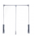 ecoWare Luxury Wardrobe Clothes Lift With Soft Close