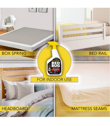 Harris BLKBB-32 Ready-to-Use Egg Kill and Resistant Bed Bug Killer - 32oz