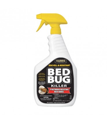 Harris BLKBB-32 Ready-to-Use Egg Kill and Resistant Bed Bug Killer - 32oz