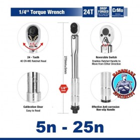 Hardware Specialist Square Drive Torque Wrench