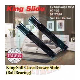 King Slide Soft Closing Drawer Slide (Made In Taiwan)