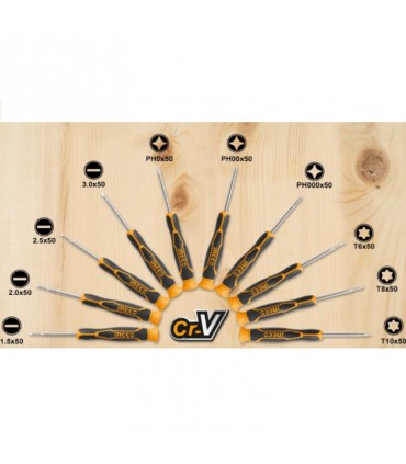 Ingco HKSD1828 Screwdriver and Precision Screwdriver Set - 18 Pieces