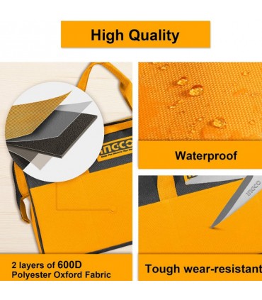 Ingco Wide Mouth Water-proof Multi-Use Organizer Tool Bag