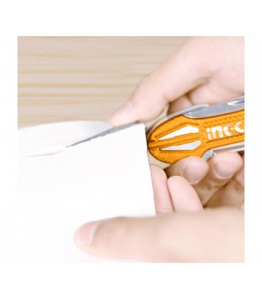 Ingco HMFK8158 15 in 1 Multi Function Pocket Folding Knife (15-Way)