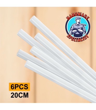 Ingco AKTGS2061 20cm Glue Gun Glue Stick Clear - 6 Pieces