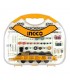 Ingco AKMG2501 Die Grinder Accessories Bit Set - 250 Pieces