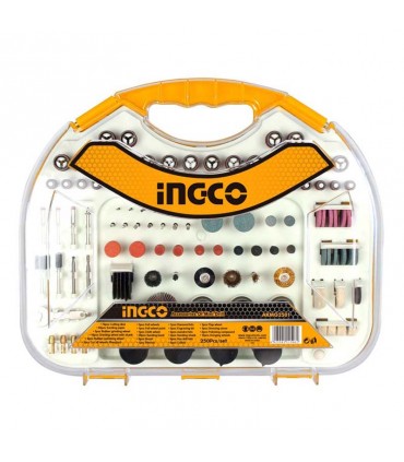 Ingco AKMG2501 Die Grinder Accessories Bit Set - 250 Pieces