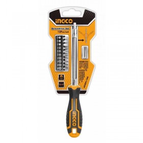 Ingco AKSDFL1208 Flexible Shaft Screwdriver Set - 12 Pieces