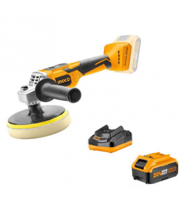 Ingco APLI2001 20V Lithium-Ion Cordless Angle Car Polisher