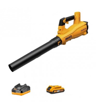 Ingco CABLI20428 20V Lithium-Ion Brushless Cordless Powerful Leaf Blower