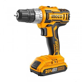 Ingco CDLI20024 20V Lithium-Ion 2-Speed Gear Cordless Drill Driver