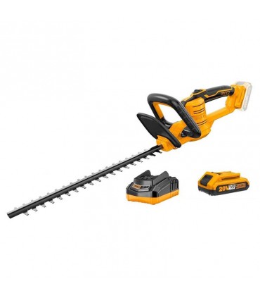 Ingco CHTLI20018 20V Lithium-Ion 450mm Cordless Grass Hedge Trimmer