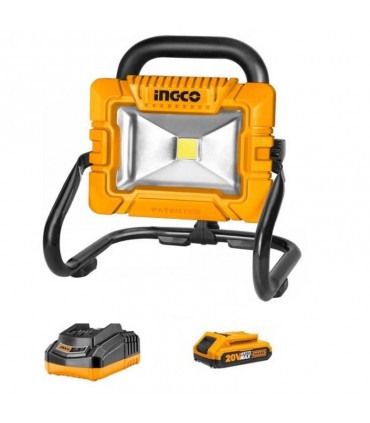 Ingco CWLI2025 20V Lithium-Ion Cordless LED Work Lamp/Floodlight