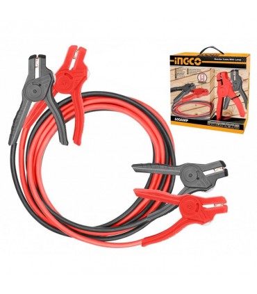 Ingco 600Amp Booster Cable with Lamp
