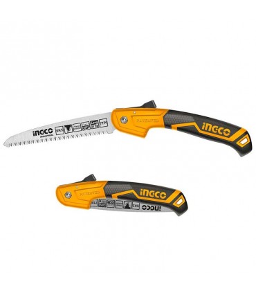 Ingco 180mm Triple Teeth Hand Protection Function Folding Saw