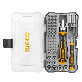 Ingco HKSDB0558 Electronic Repair Screwdriver Bits Set - 55 Pieces