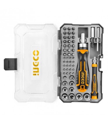 Ingco HKSDB0558 Electronic Repair Screwdriver Bits Set - 55 Pieces