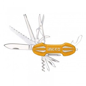 Ingco HMFK8158 15 in 1 Multi Function Pocket Folding Knife (15-Way)