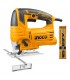 INGCO 220-240V Variable Speed Corded Jig Saw with 3 Blades