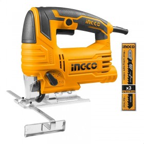 INGCO 220-240V Variable Speed Corded Jig Saw with 3 Blades