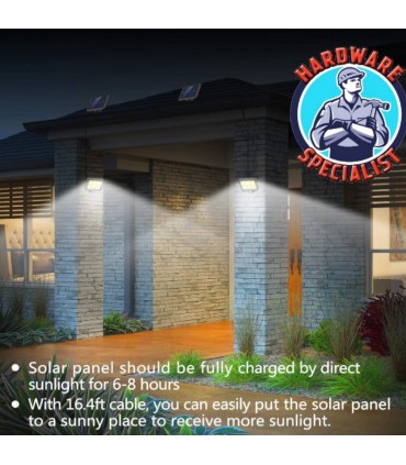 Hardware Specialist Solar LED Light Come with Motion Sensor