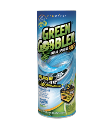 Green Gobbler G0010D Drain and Toilet Clog Opening Packs - 3 Pack