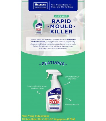 Selleys Rapid Mould Killer - 500mL