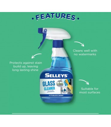 Selleys Heavy Duty Glass Cleaner - 500mL