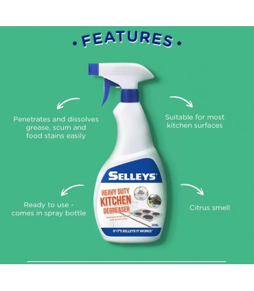 Selleys Heavy Duty Kitchen Degreaser - 500mL
